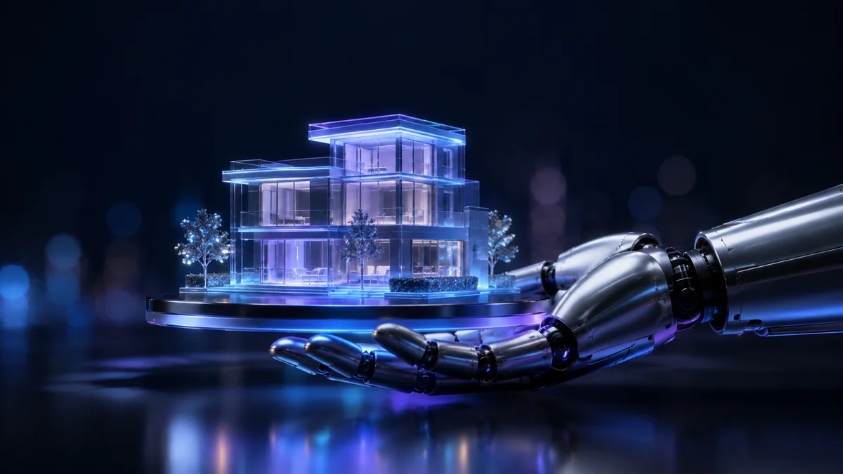 AI for real estate with holographic property analytics