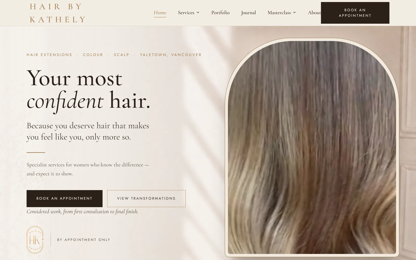 The Hair by Kathely homepage