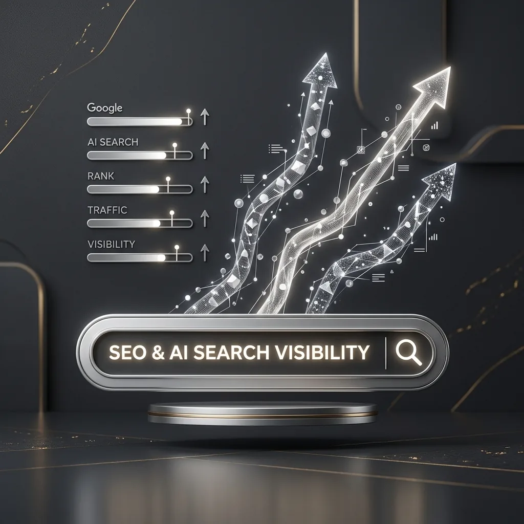 Business appearing in Google and AI search results